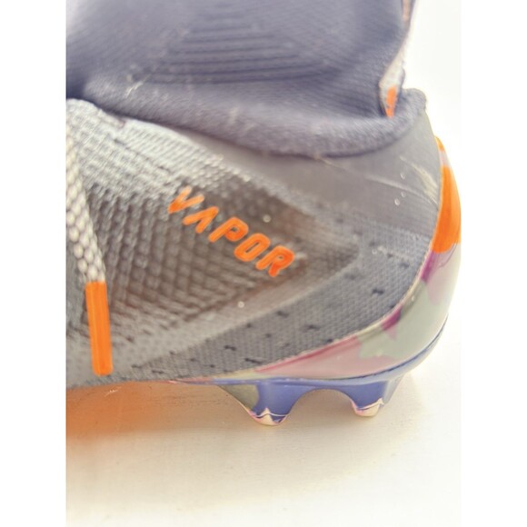 Nike Vapor Untouchable Pro 3 Black/orange Football Cleats AV 6369-001 size 11